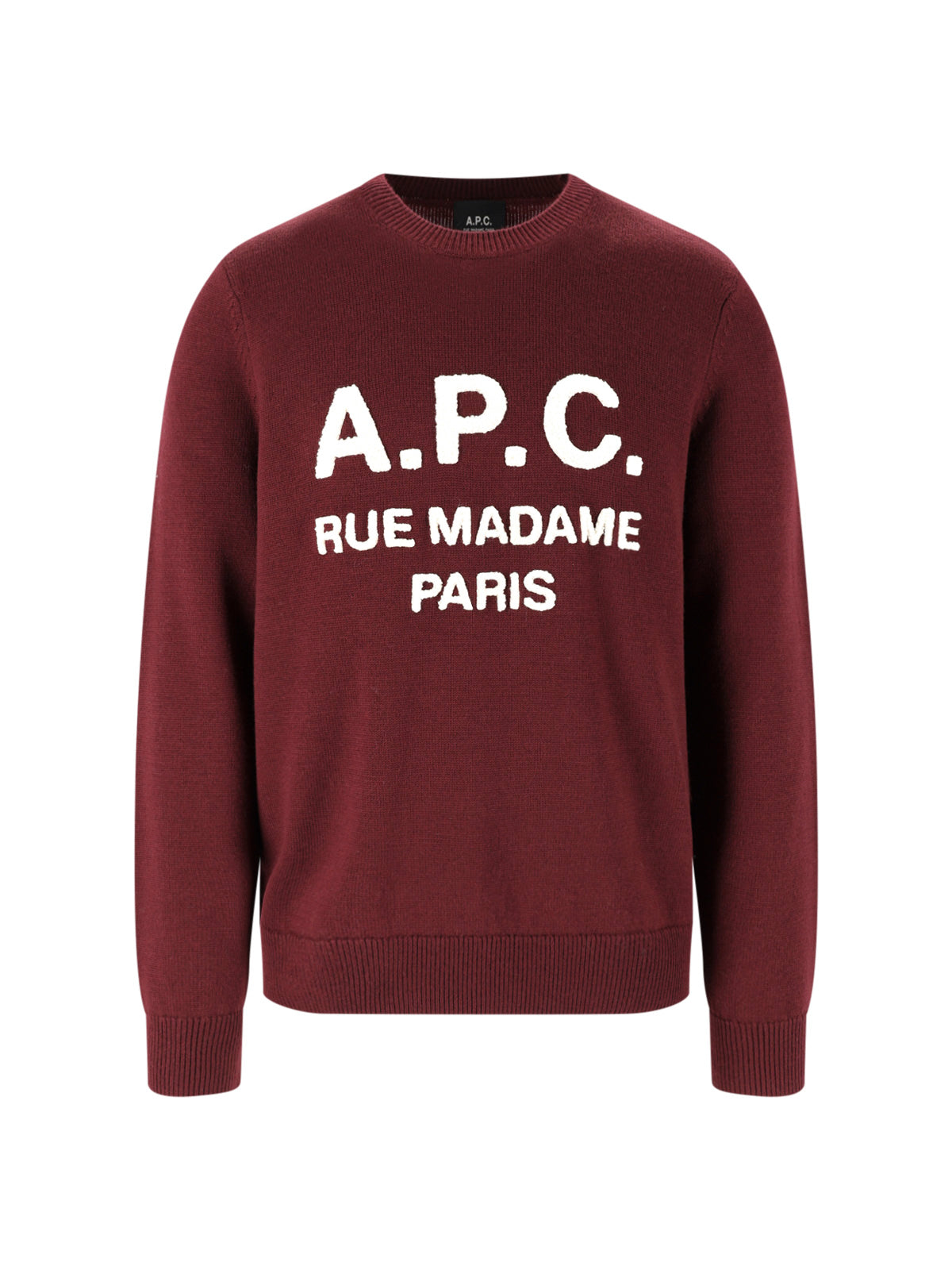A. p.c. 100% Virgin Wool Crewneck Sweater for Men