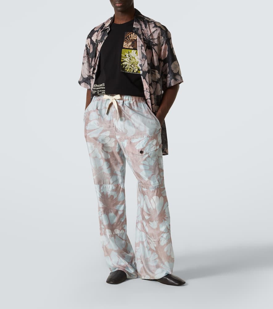 Printed cotton jersey T-shirt