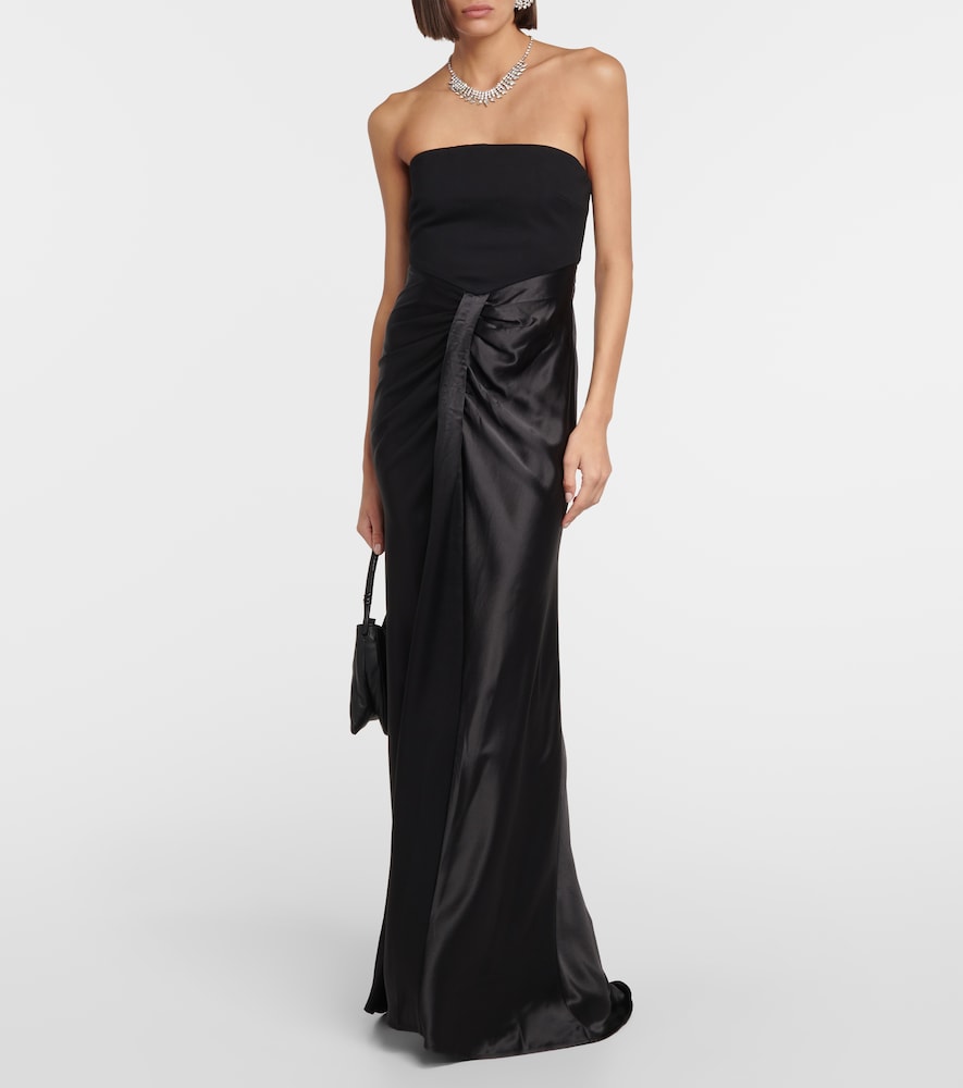 Wayfaring strapless maxi dress