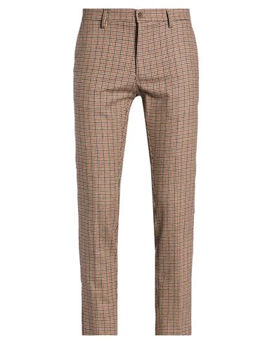 Man Pants Brown Size 28 Wool, Polyester, Elastane