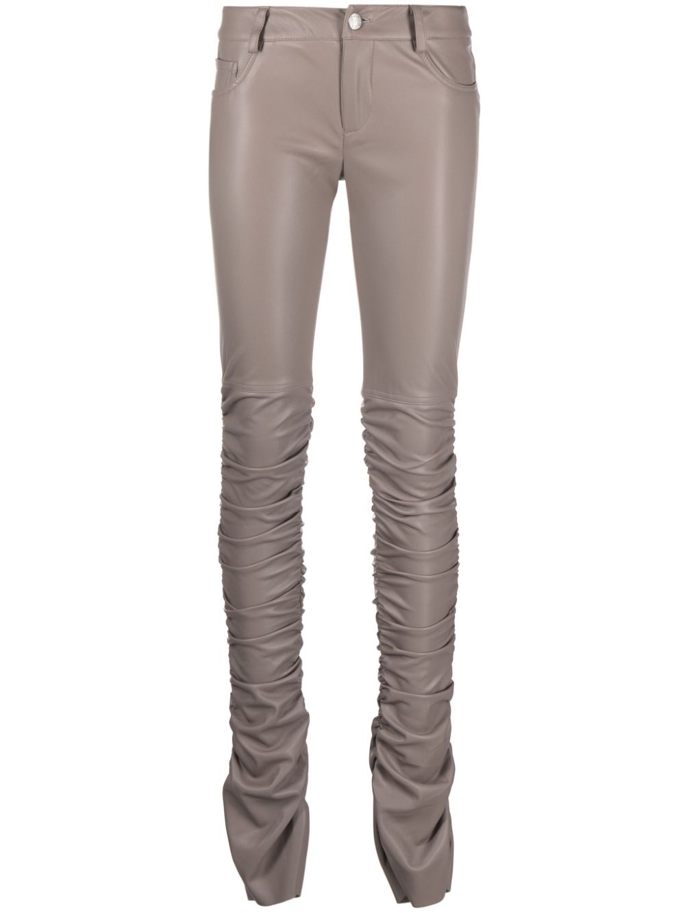 Nirvana ruched skinny trousers - Grey