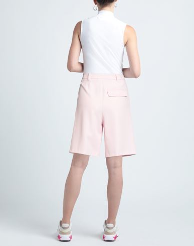 Woman Shorts & Bermuda Shorts Pink Size 10 Polyester, Elastane