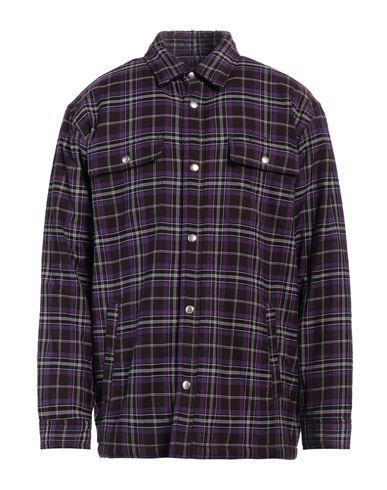 Man Shirt Purple Size 15 ¾ Cotton, Wool
