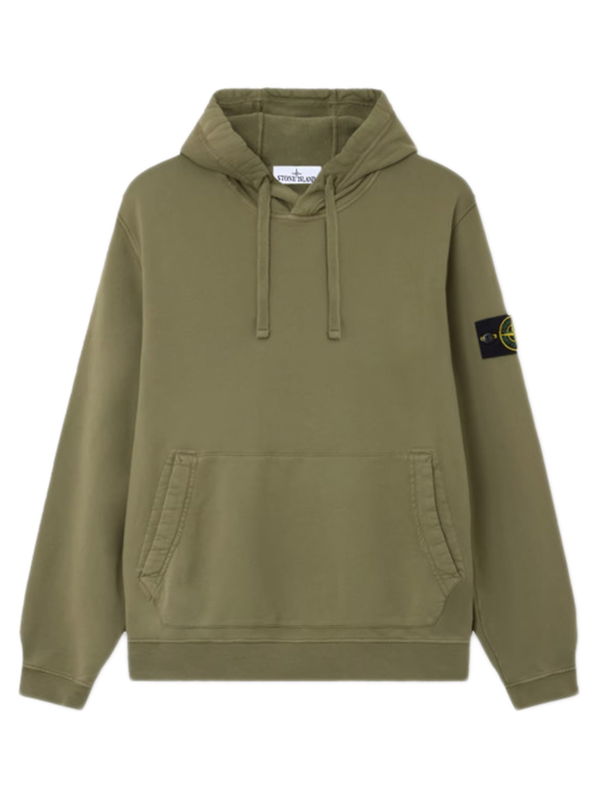 Drawstring Hood Sweatshirt with Pouch Pocket