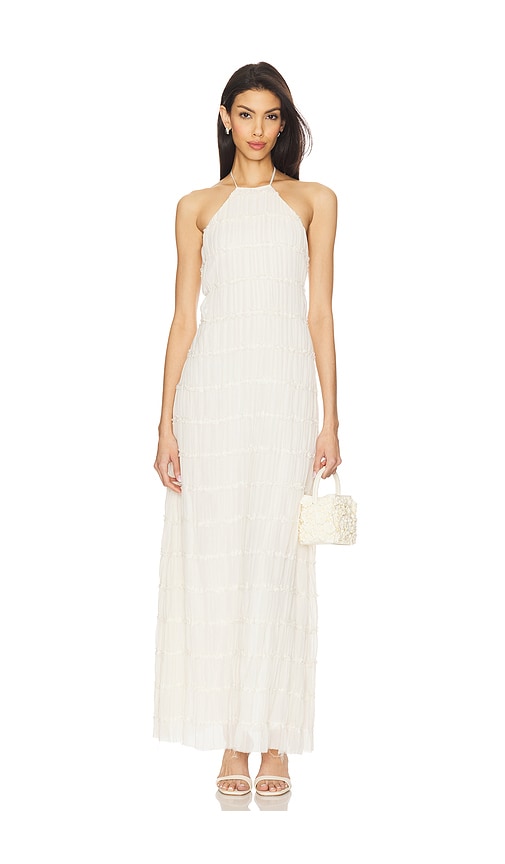 MORE TO COME Michelle Maxi Dress in Ivory. L also in