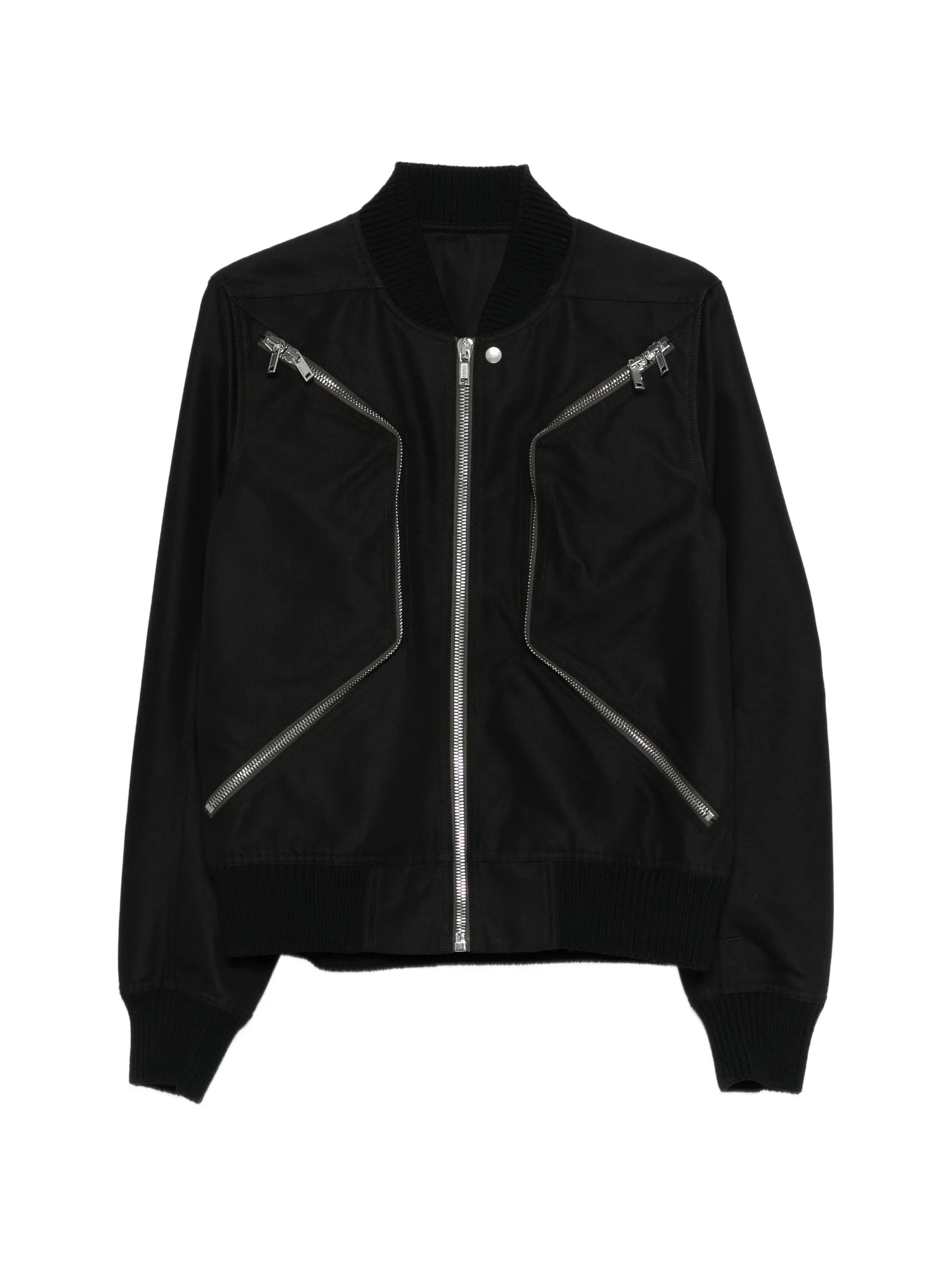 Zip-up Cotton-blend Jacket