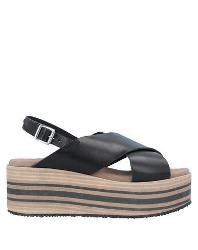 Woman Sandals Black Size 6 Soft Leather