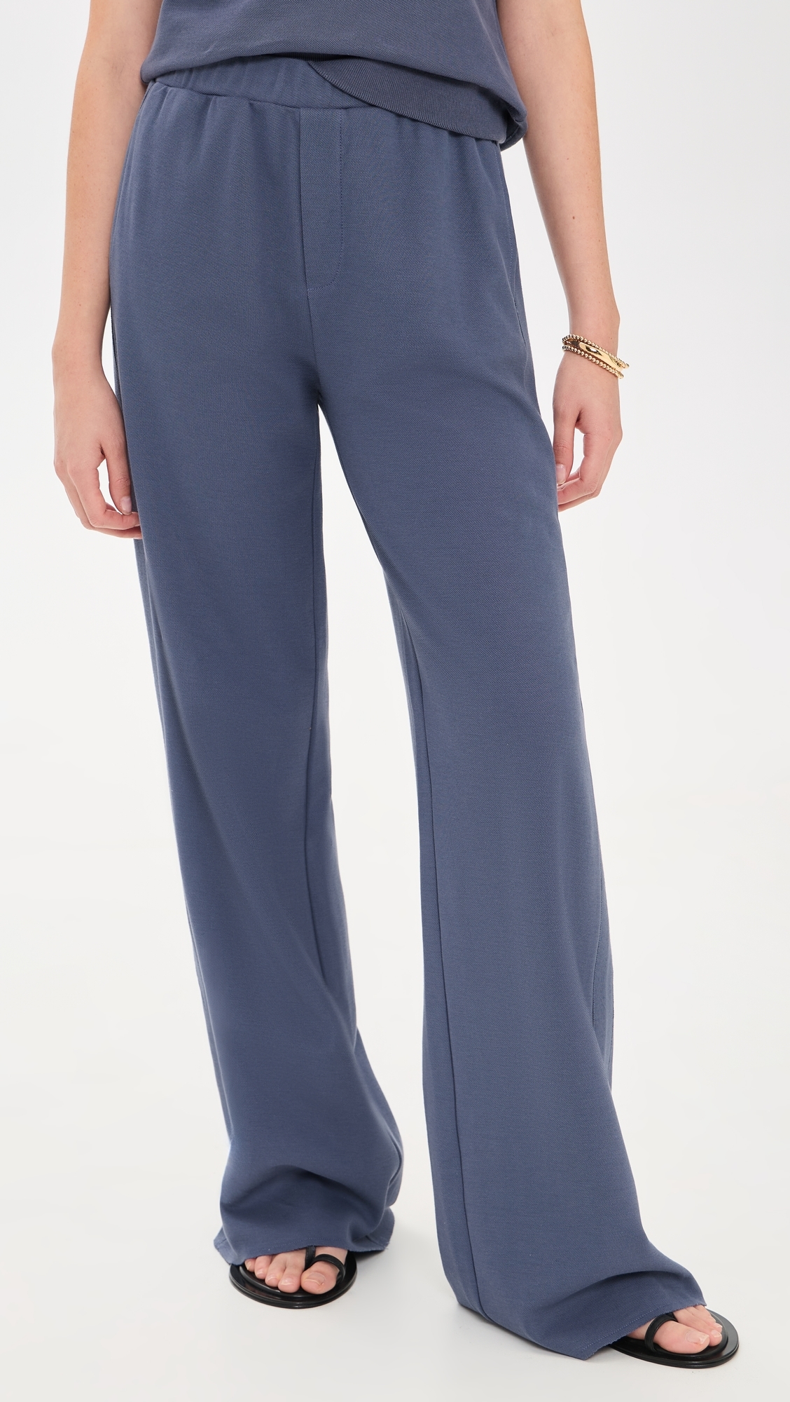 Pique Sweatpants Dusk Blue