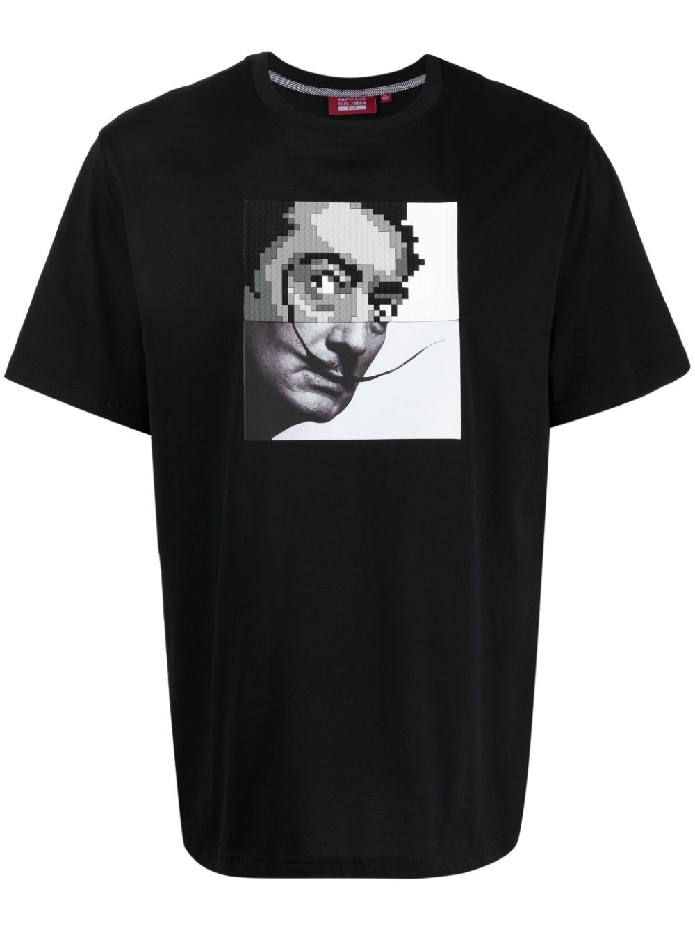 Dolly short-sleeve cotton T-shirt - Black