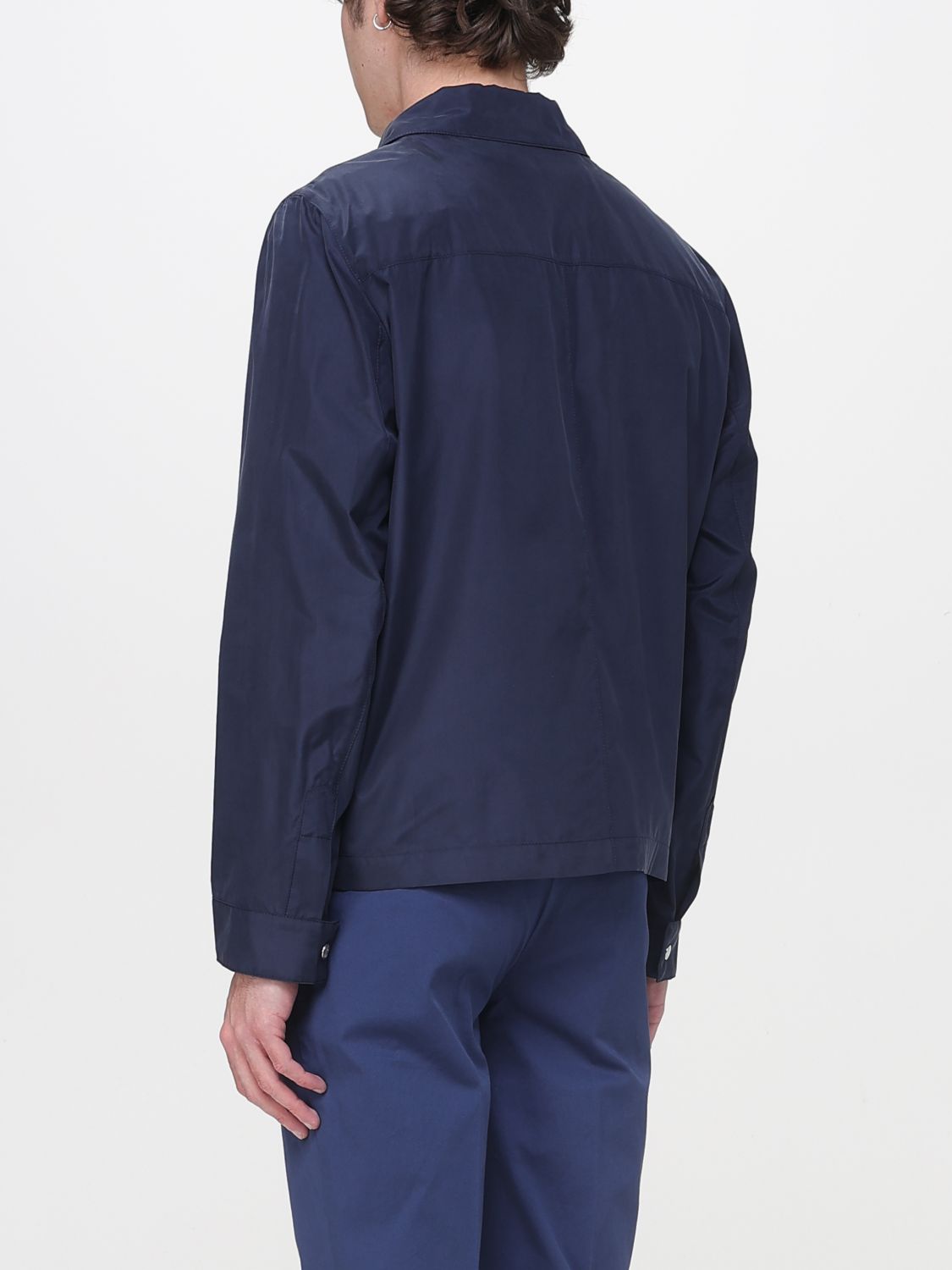 Jacket Men color Blue