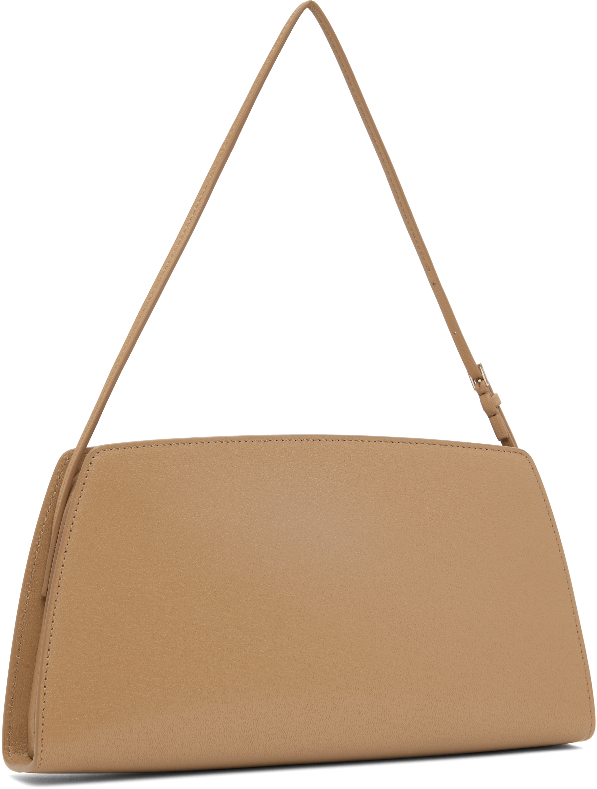 The Row Tan Dalia Baguette Bag