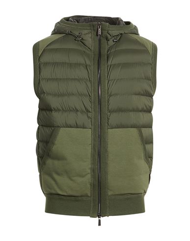 Man Vest Military green Size 38 Polyamide, Polyurethane