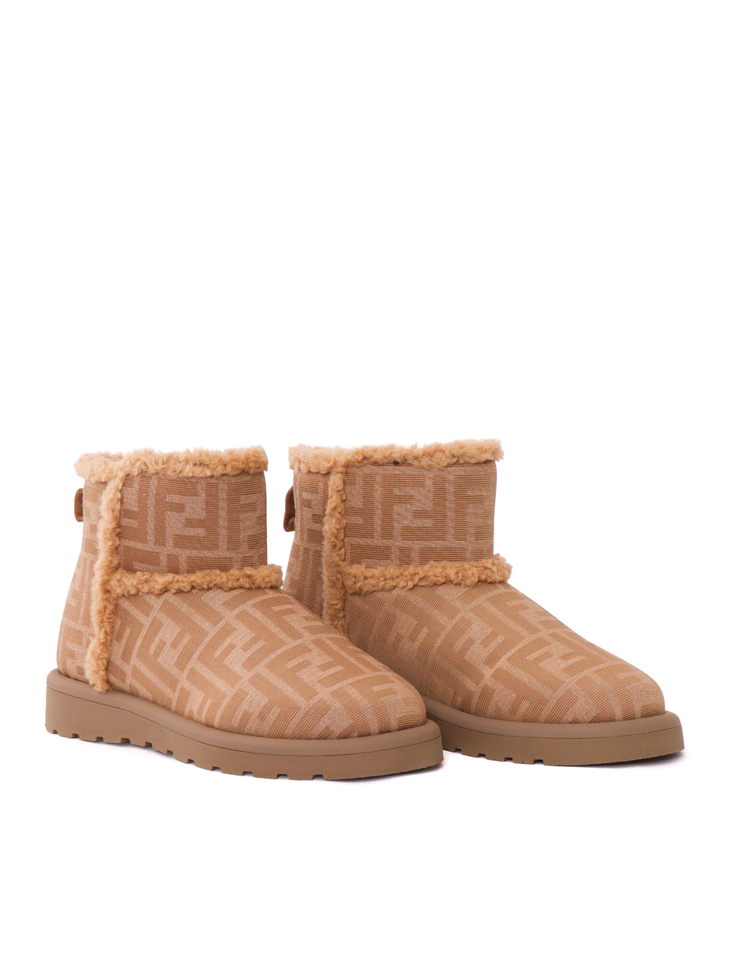 Fendi Jr laarsje Tessuto-jacquard Ff