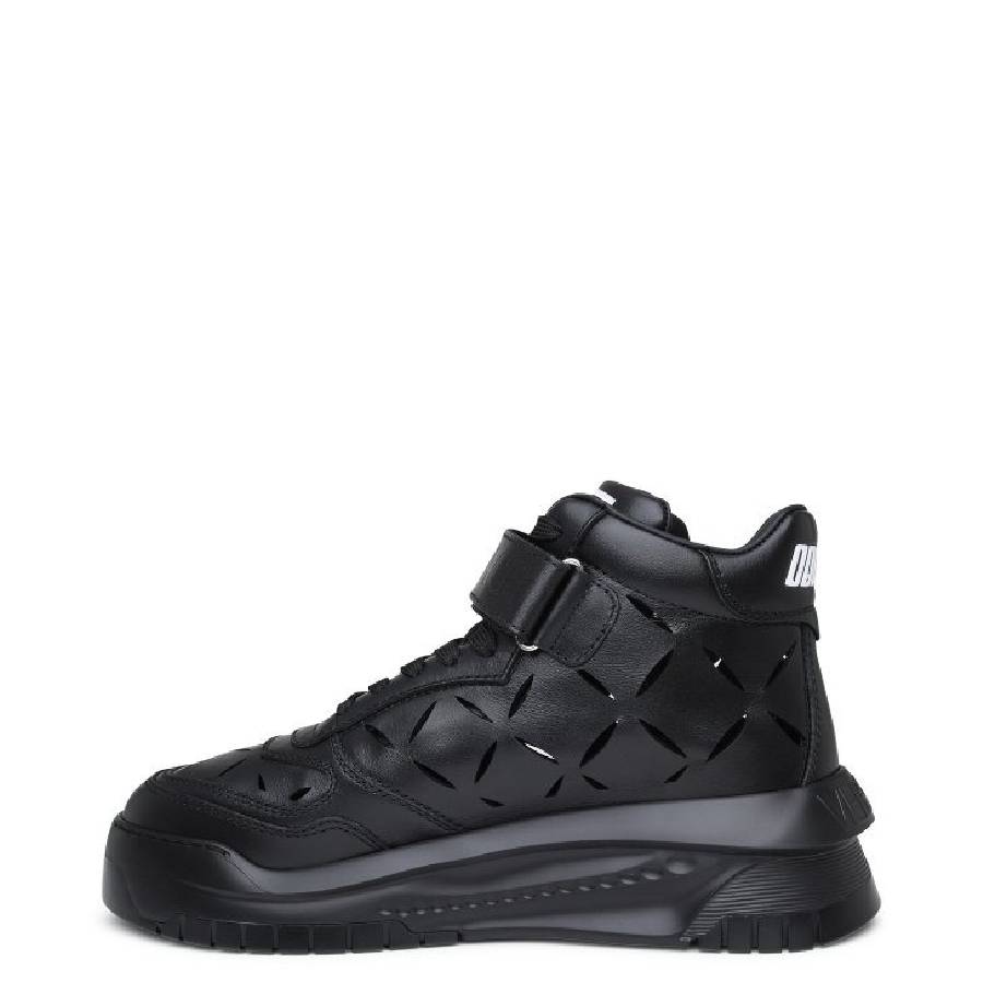 Mens Black / Palladium Odissea High Top Sneakers
