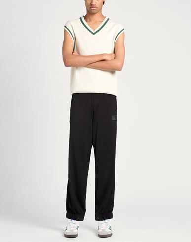 Man Pants Black Size 3XL Polyester, Modal, Elastane