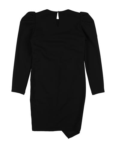 Kid Girl Kids' dress Black Size 12 Polyester, Elastane
