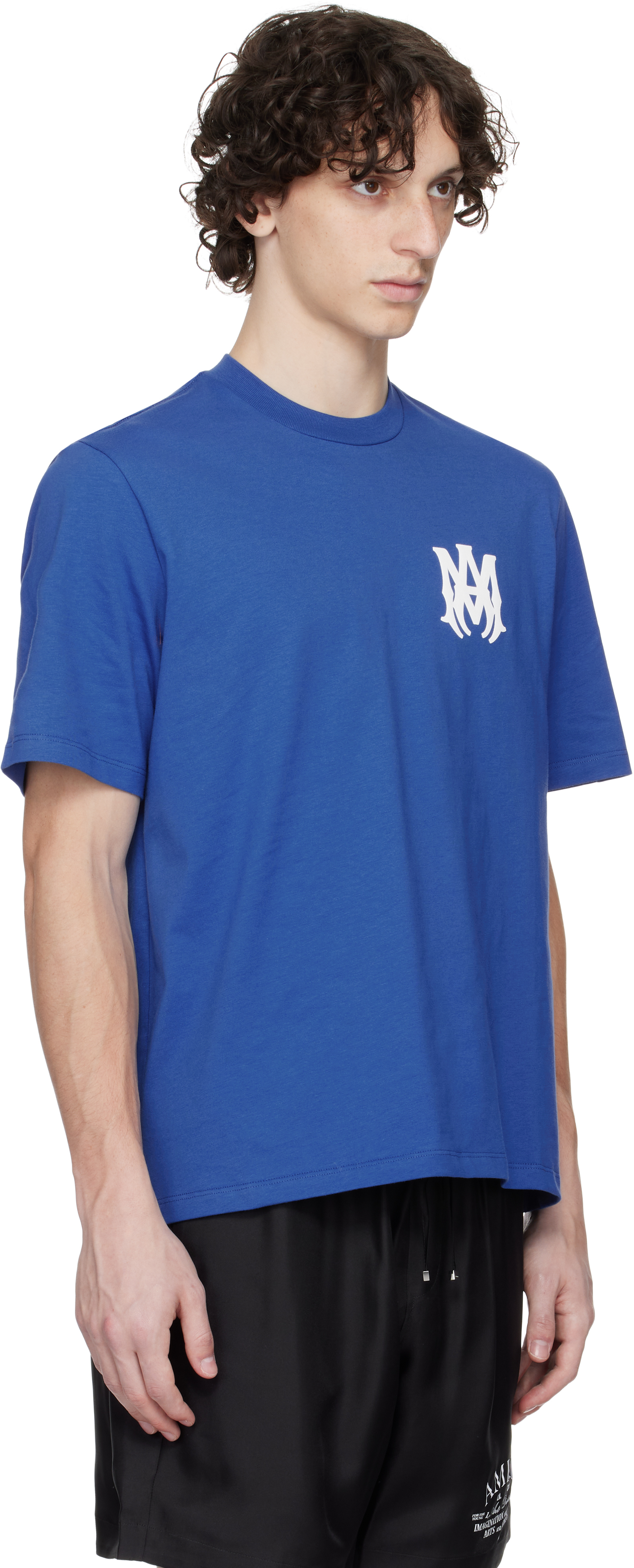 Blue MA Core Logo T-shirt