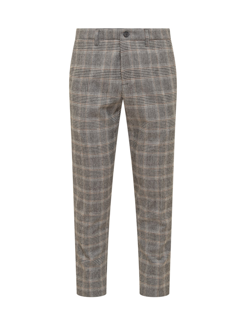 Grey Regular Chino Pants