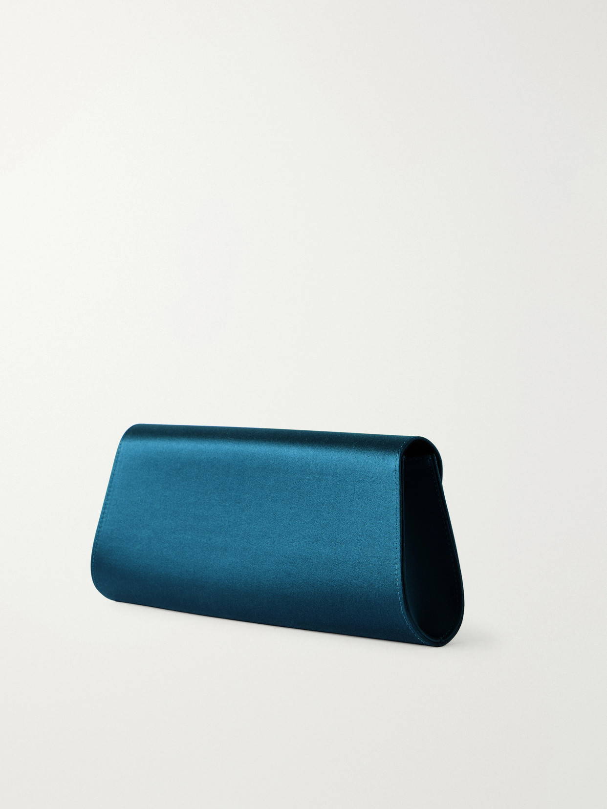 Opera Satin Clutch - Blue