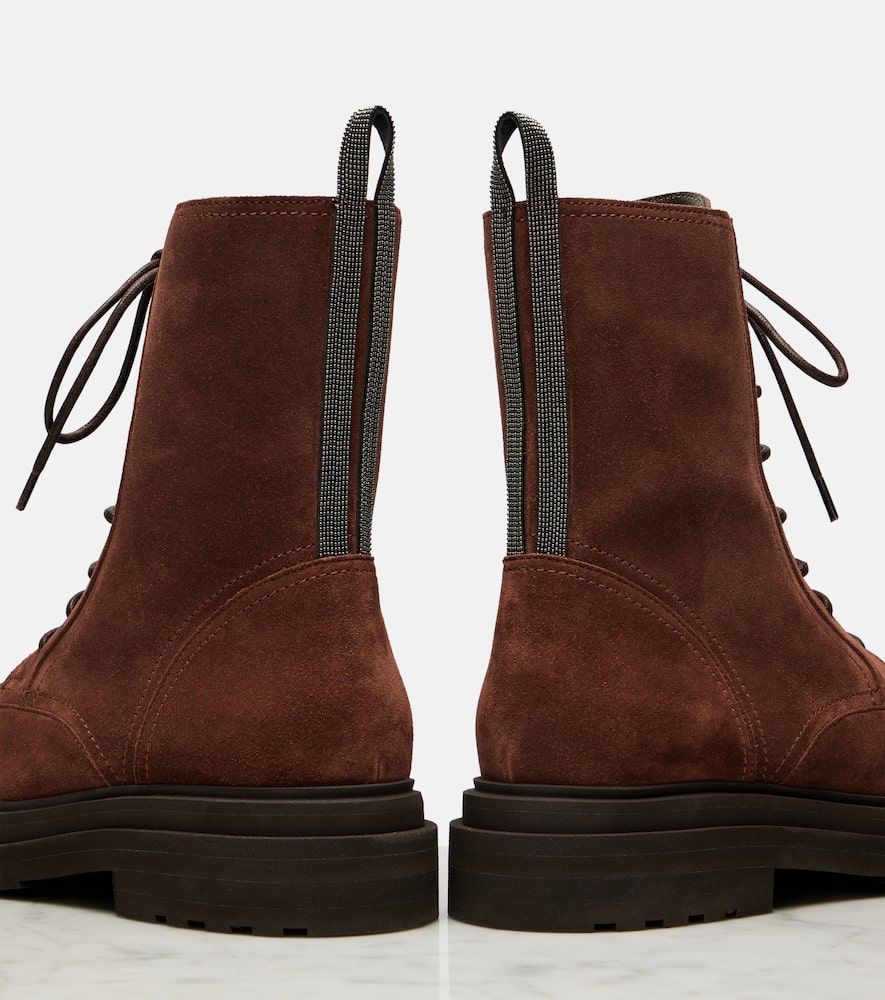 Monili suede ankle boots