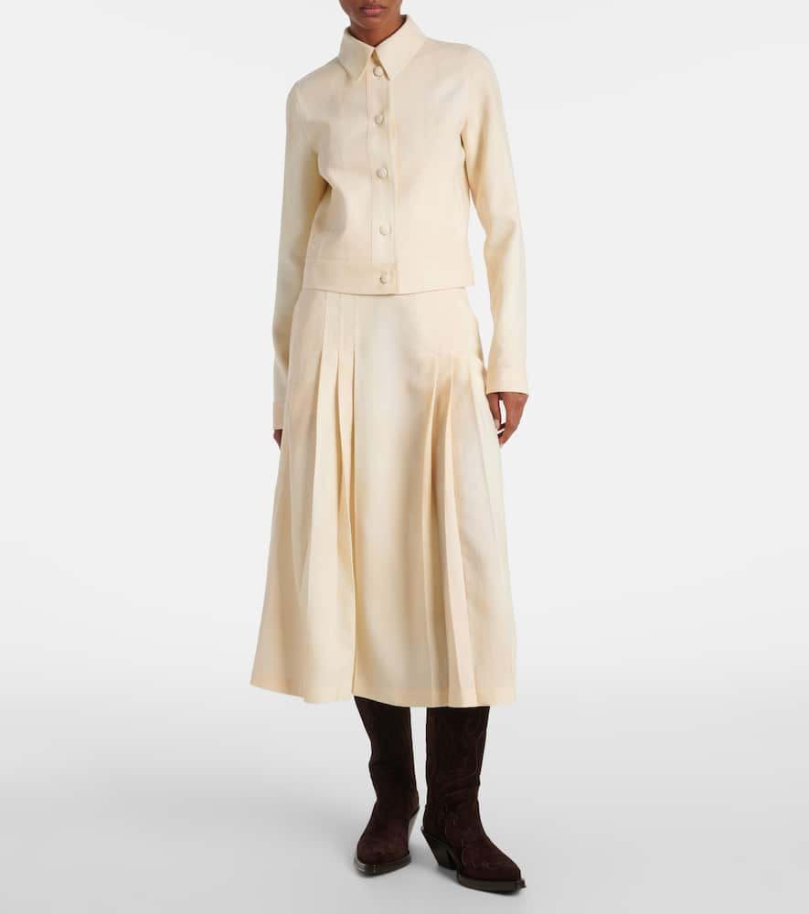 Tereza short virgin wool jacket