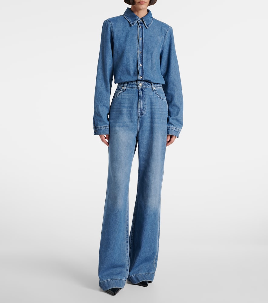 Denim jumpsuit