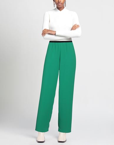 Woman Pants Green Size 6 Polyester