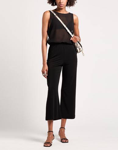 Woman Pants Black Size S Viscose, Polyamide, Elastane