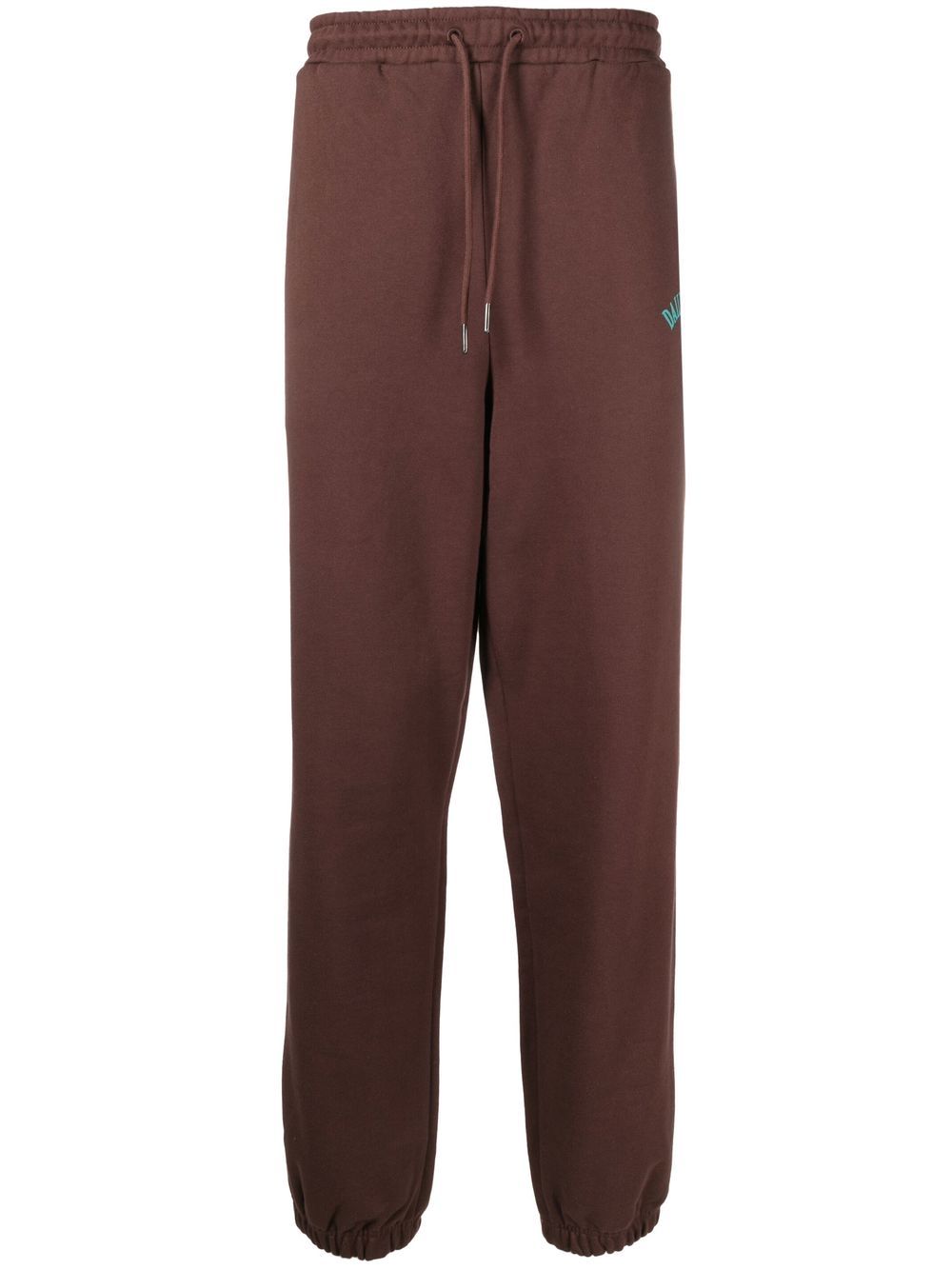 Daily Paper logo print track pants - Brown