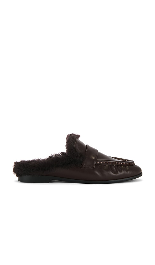 BLACK SUEDE STUDIO Theo Flat in Chocolate. - 41 also , 37, 38