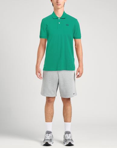 La Martina Man Polo shirt Emerald green Size M Cotton