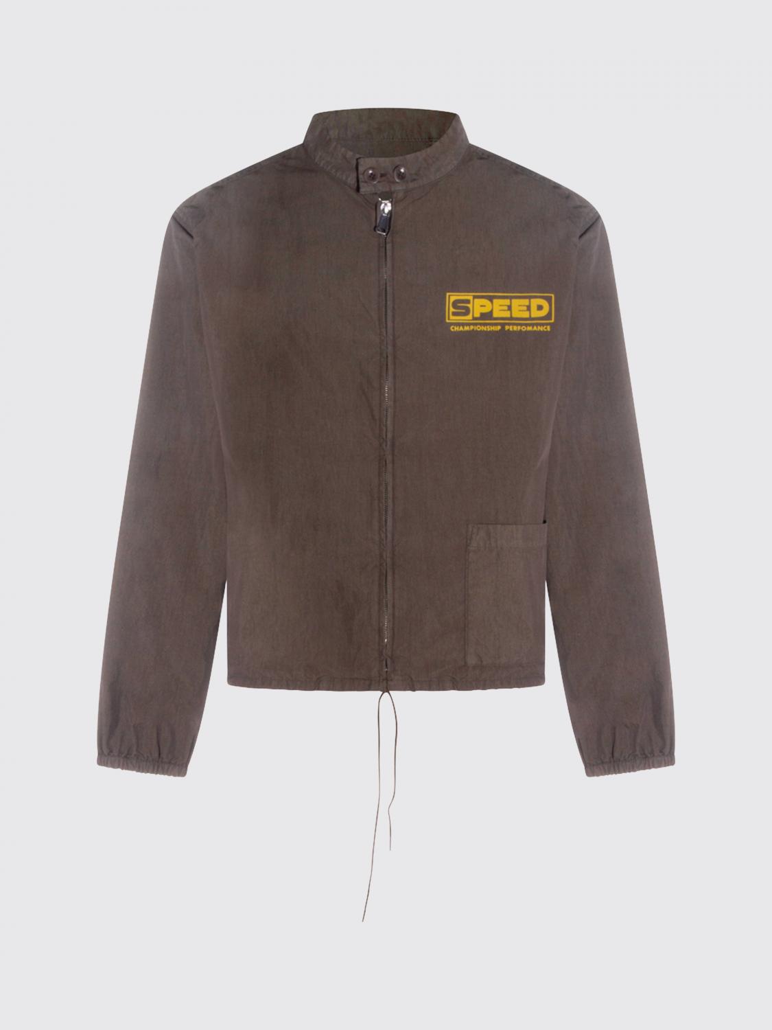 Vintage Style Sportswear Jacket Khaki