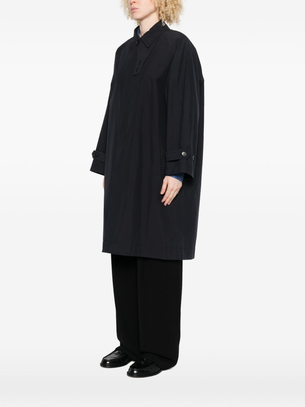 Cappotto Nicholson & Nicholson in misto cotone