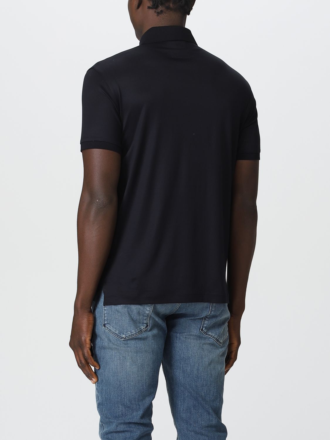 Polo Shirt Men color Blue