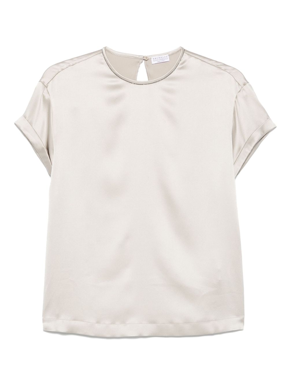 Short sleeve blouse - Grey