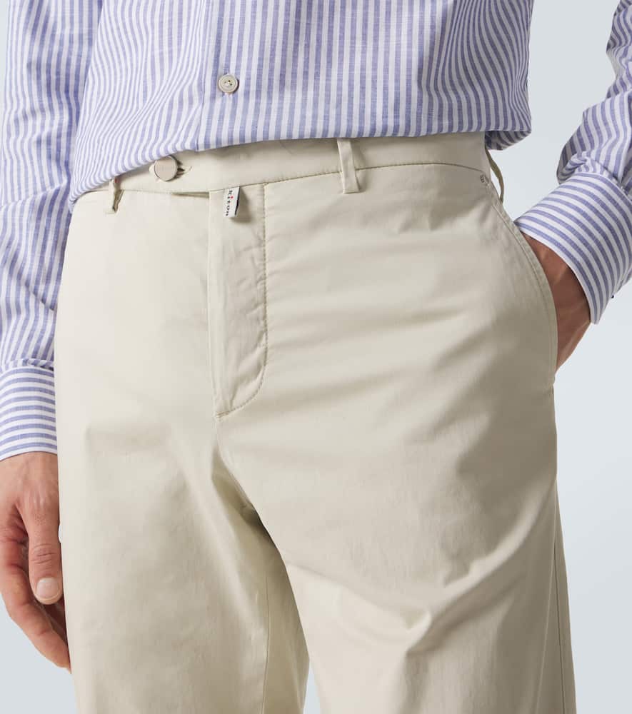 Cotton-blend chinos