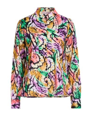 Woman Shirt Purple Size S Cotton
