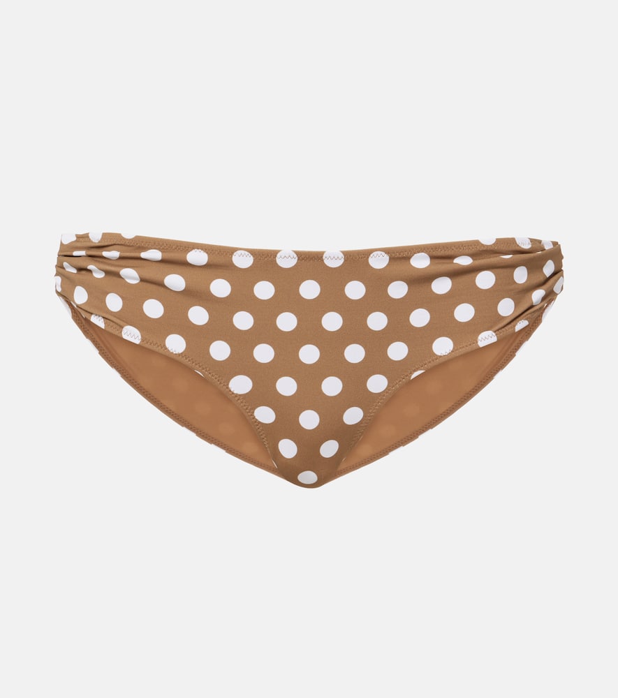Coronada polka-dot bikini bottoms