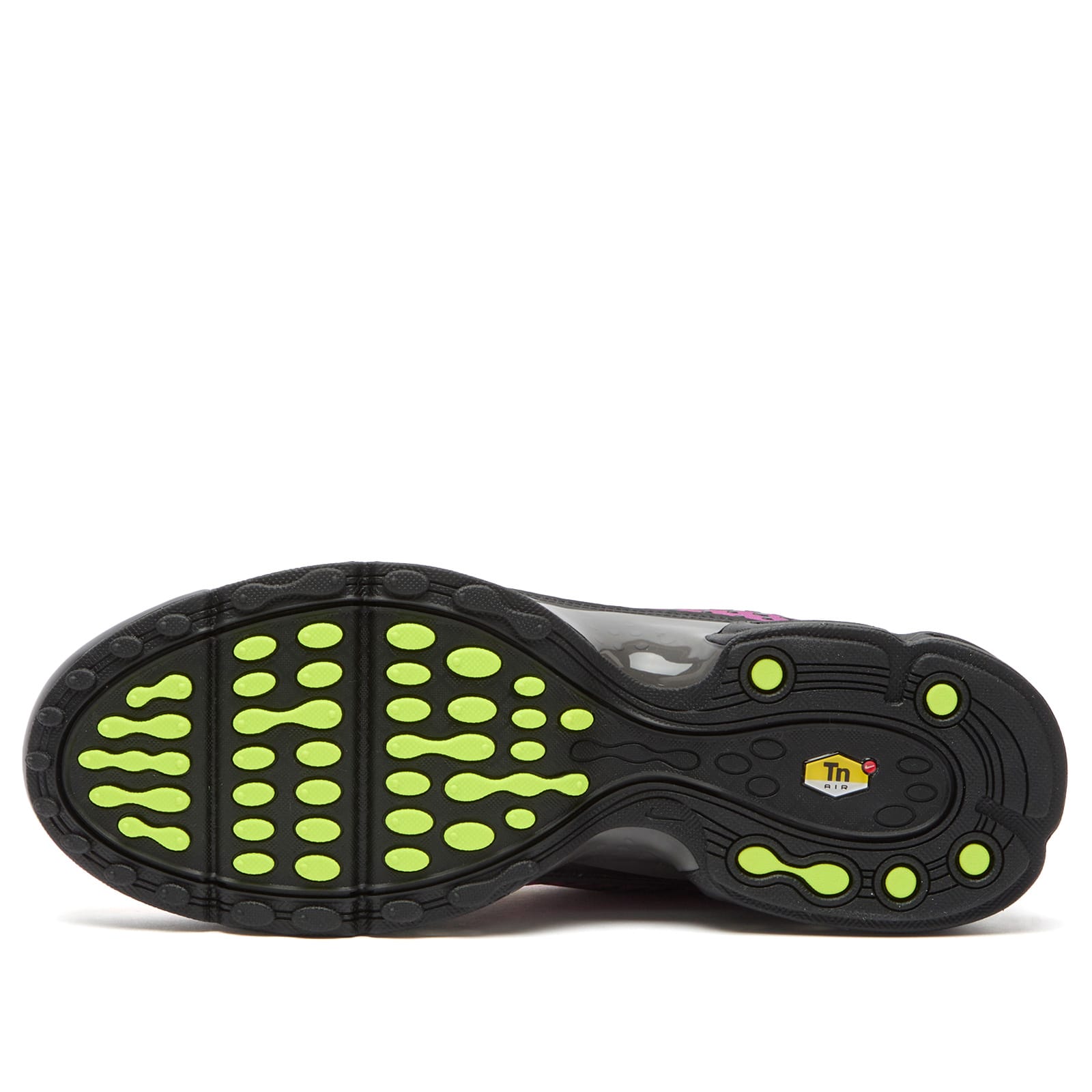 Men's Air Max Plus Vii Sneaker in Orange/Volt/Black
