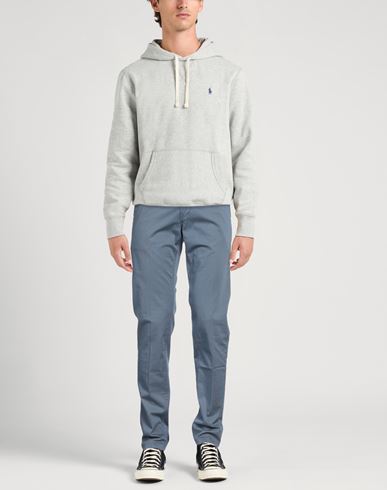 Re_hash Man Pants Slate blue Size 33 Cotton, Elastane
