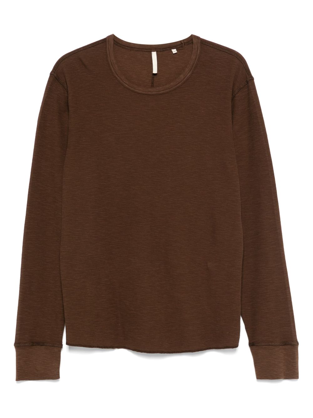 Cotton T-shirt - Brown