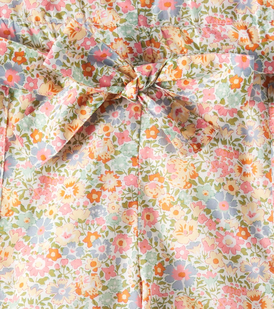 Bonpoint Elmie floral cotton shorts