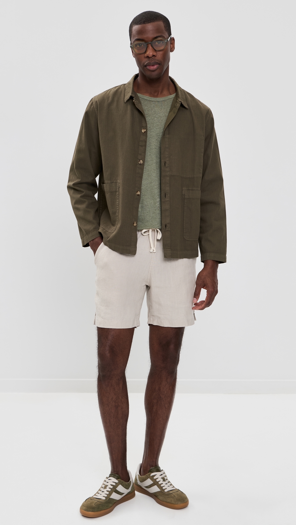 Linen Sun Tee Jade