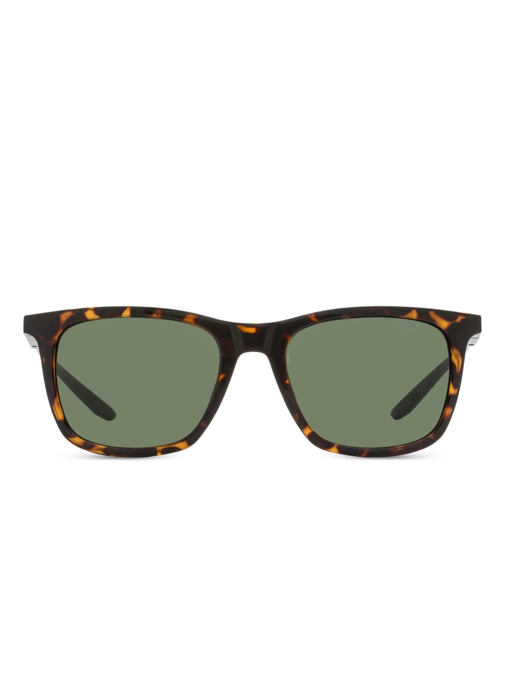 Tortoiseshell square sunglasses - Black