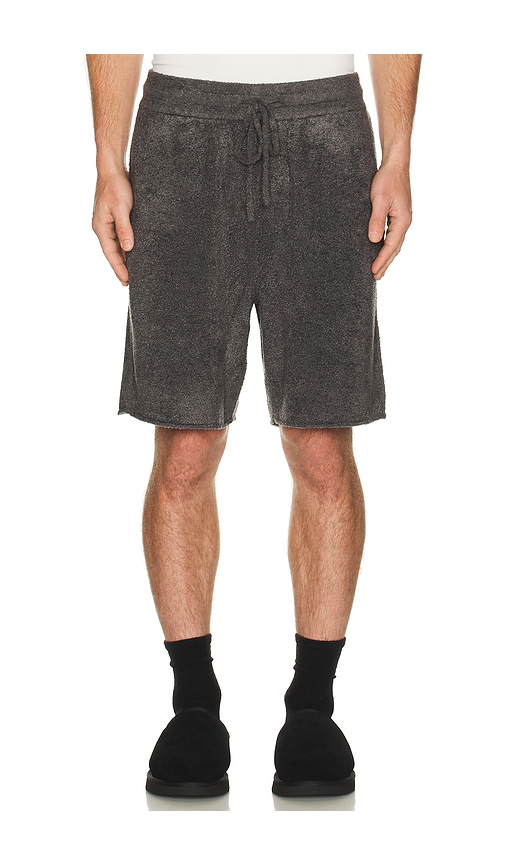 Barefoot Dreams CozyChic Lite Rolled Edge Shorts in Grey. - S also in M, L, XL/1X