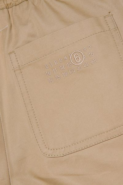 MM6 Maison Margiela Kids Elasticated-Waistband Wide-Leg Chinos