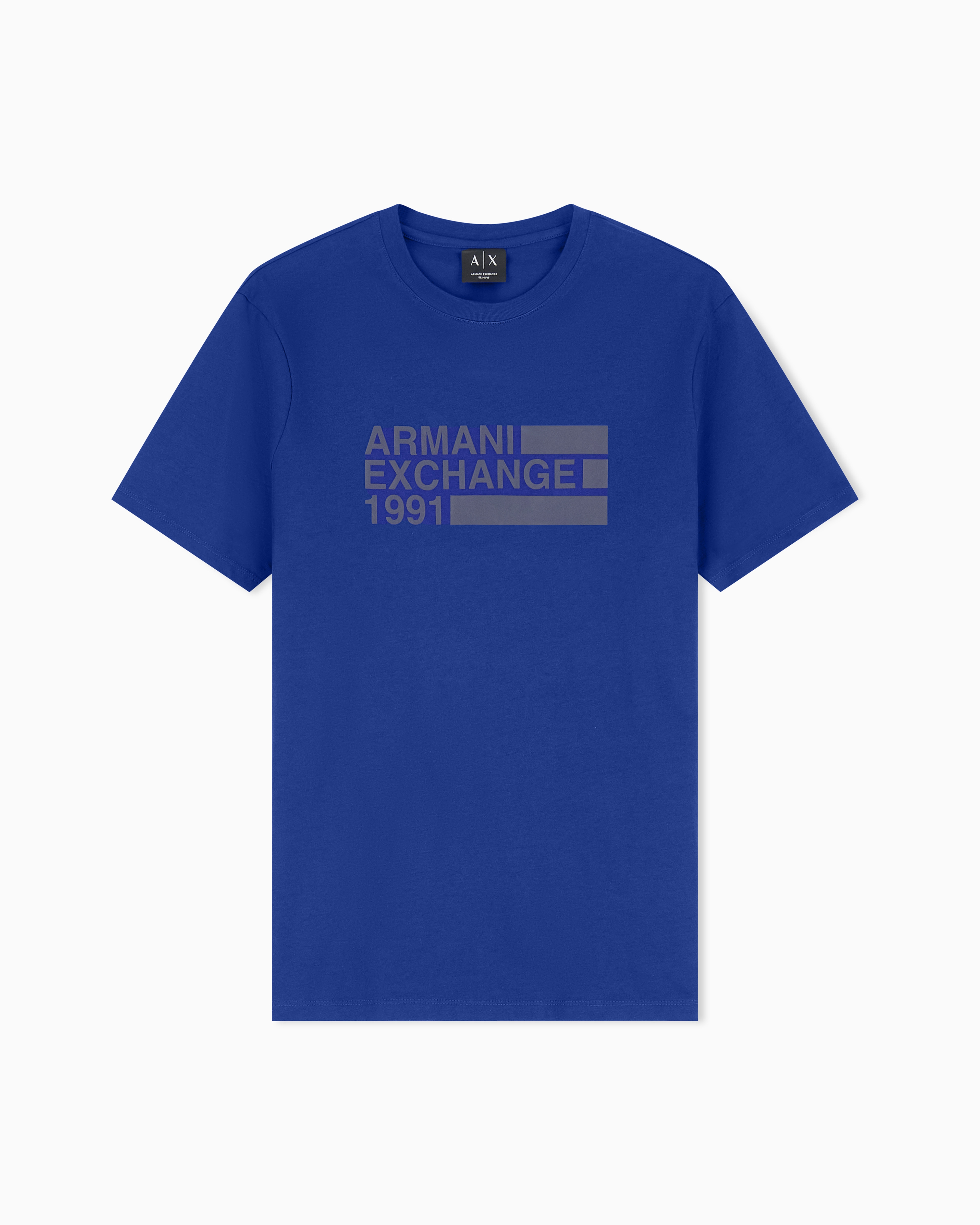 Slim Fit T-shirt in Basic Cotton Jersey