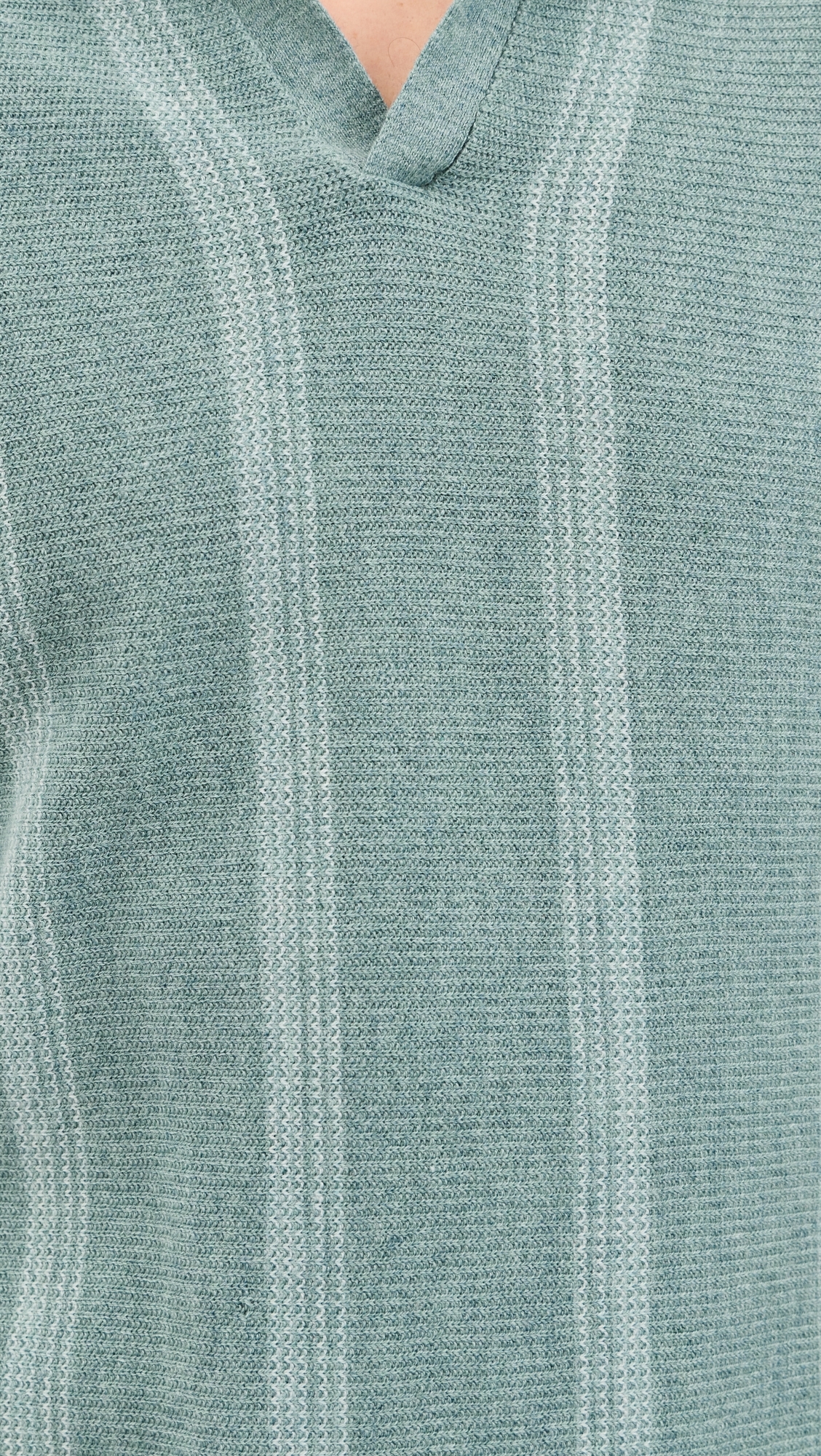 Liam Sweater Polo Topaz Stripe
