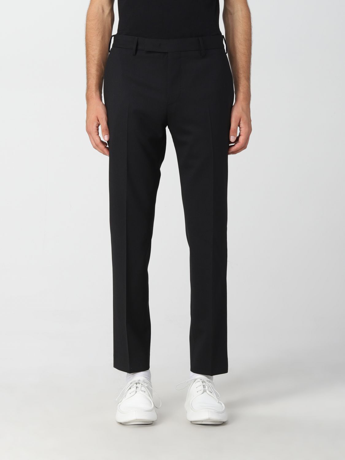 Trousers Men colour Black