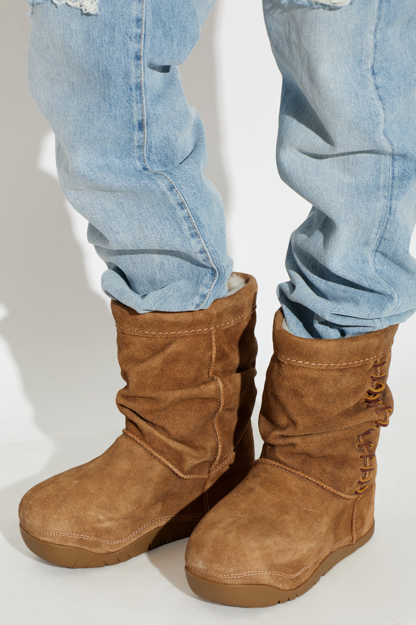 Suede Snow Boots ‘Bucked Boot’, Women's, Brown